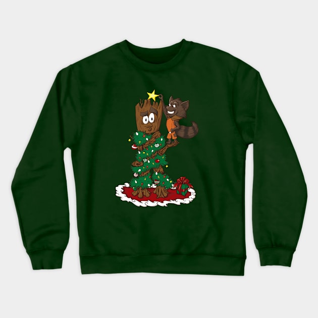 Not your typical Christmas Tree Crewneck Sweatshirt by FrankSansone